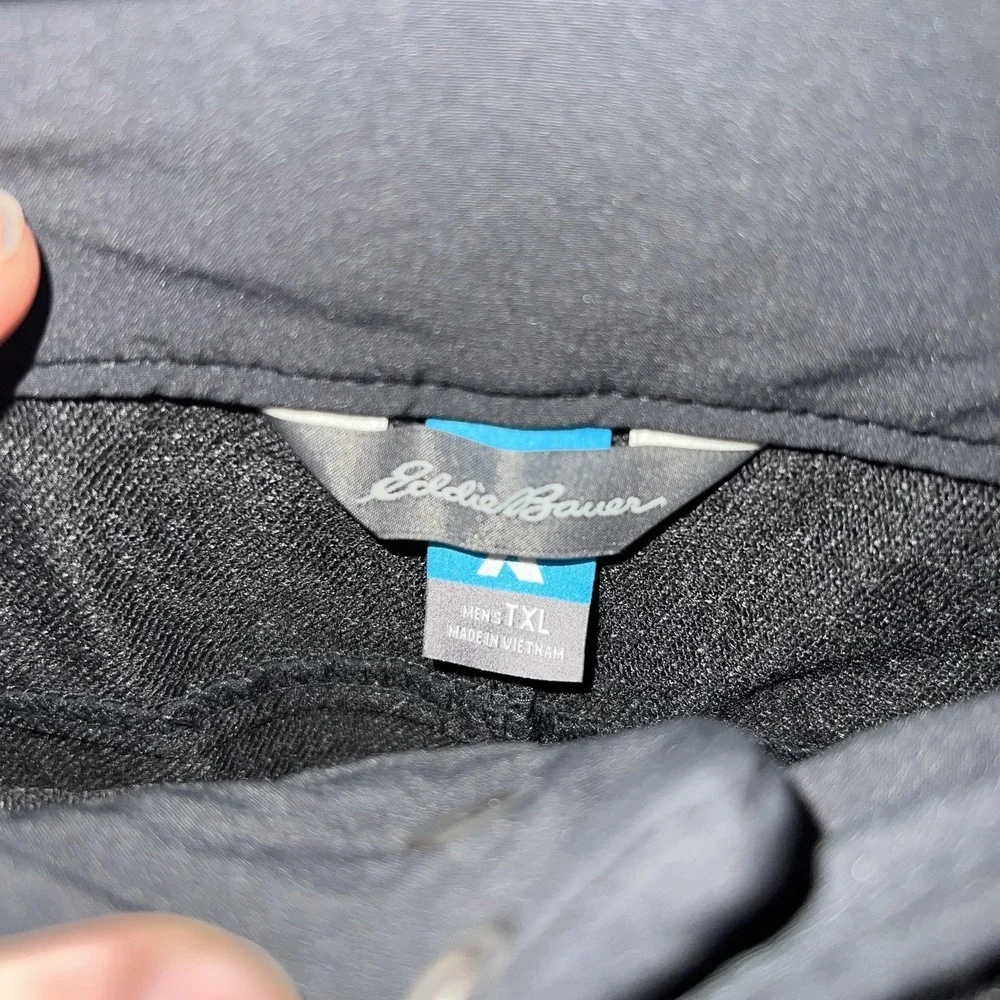 Eddie Bauer Pants Mens XLT Black Guide Pro Alpine Stretch First Ascent Snow‎ Ski
